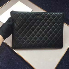 (실사영상) Chanel 샤넬 램스킨 클러치 (33cm)