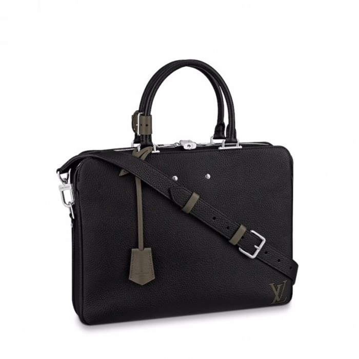  Louis Vuitton 2020 Armand Briefcase Mens Business,38cm - 루이비통 2020 아르망 브리프 케이스 남성용 서류가방 M55227,LOUB1799 ,38cm,블랙