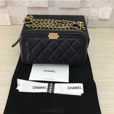 [CHANEL]샤넬 보이 더블 지퍼 미니백 A31038-8