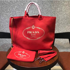 [PRADA]프라다 페브릭 핸드백 1BG161-2