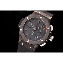 HUBLOT 휴블럿 빅뱅 올블랙 아워글라스 템퍼스 에디션 301.ci.1110.ci(세라믹베젤&케이스DLC코팅)