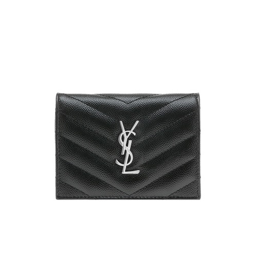 22위 SAINT LAURENT 생로랑 그랑 드 뿌드르 모노그램 지갑 Y10891