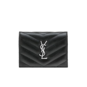 22위 SAINT LAURENT 생로랑 그랑 드 뿌드르 모노그램 지갑 Y10891