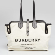  Burberry 버버리 소프트 코튼 캔버스 벨트 백