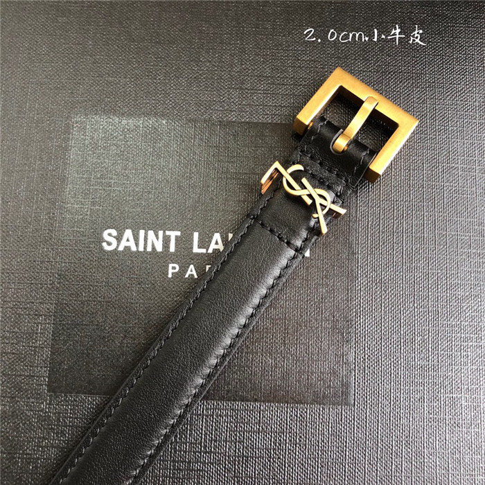 19위 SAINT LAURENT 생로랑 여성용 벨트 20MM Y69090