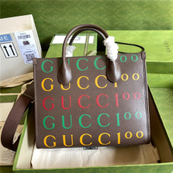 GUCCI   구찌 100 스몰 토트백 680956