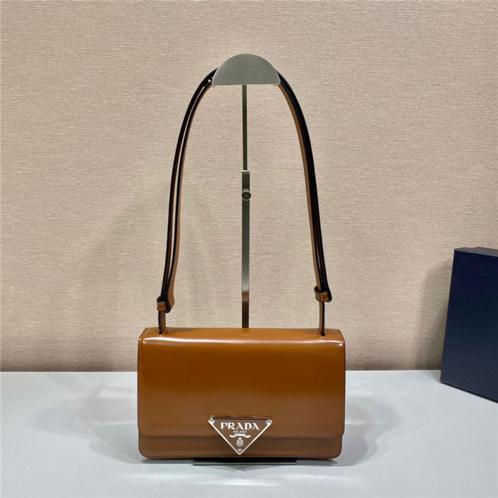 PRADA 프라다 삼각로고 숄더백 1BD32