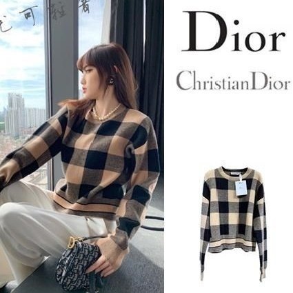 Dior 디올 버디 라운드 니트