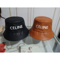 Celine.셀린느 가죽 벙거지