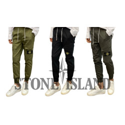 Stone Island 스톤아일랜드 비대칭 카고 스판 리플렉터 조거팬츠 [스텐다드핏]