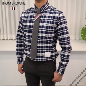 Thom Browne 톰브라운 루나 체크 옥스포드 셔츠