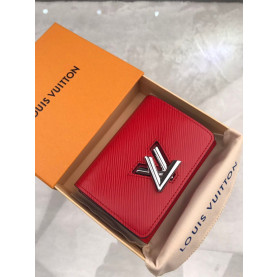 ★(판매완료)★ Louis Vuitton 루이비통 트위스트 중지갑 레드 국내배송건