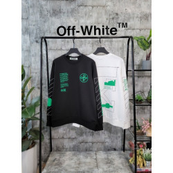 Off-White 오프화이 골든라티오  로고맨투맨