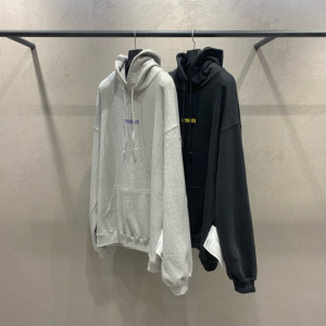 VETEMENTS 베트멍 헤비쭈리 레이블 오버사이즈 후디