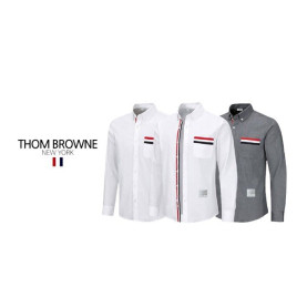 Thom Browne  톰브라운 포켓 삼선 셔츠