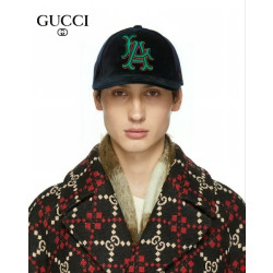 Gucci 구찌 LA자수 벨벳 볼캡