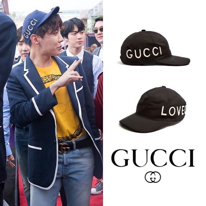 Gucci  구찌 LOVED 자수 볼캡