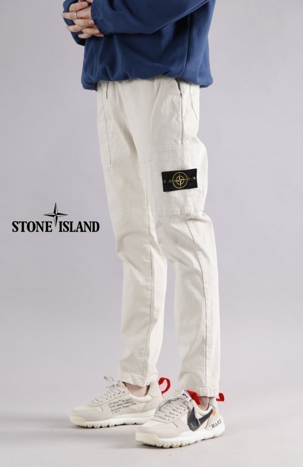 Stone Island  스톤아일랜드 박스일자팬츠(스판)