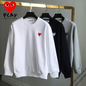 Comme des Garcons  꼼데가르송 하트와펜 쭈리 맨투맨