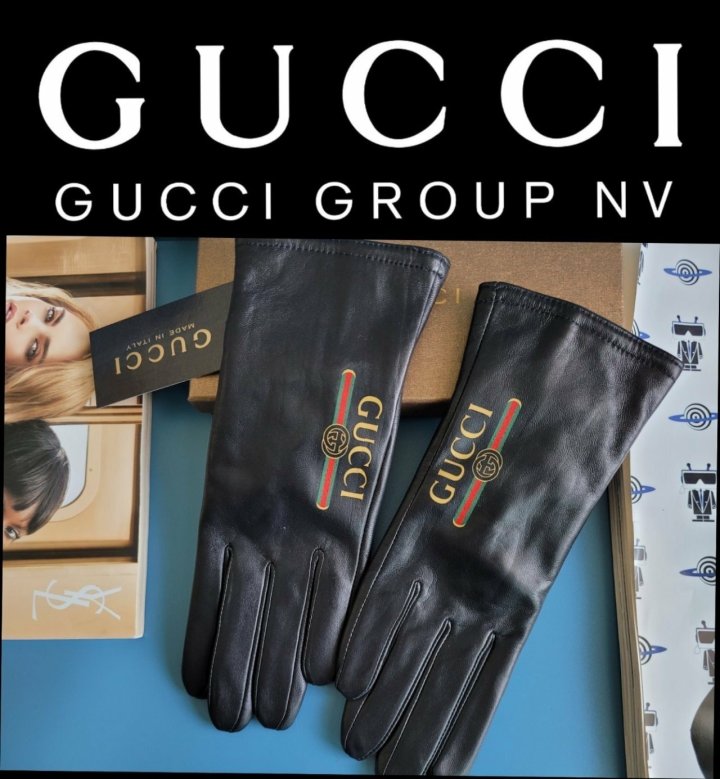 Gucci  구찌 여성용  레더장갑