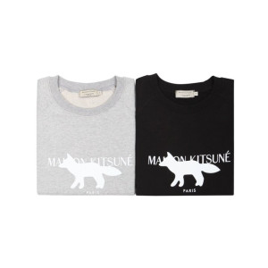 Maison Kitsune 메종키츠네 스탬프 맨투맨