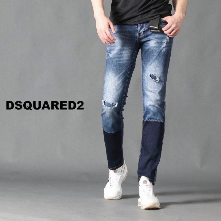 Dsquared2 디스퀘어드  슬림일자 디스덧댐진 하이엔드급