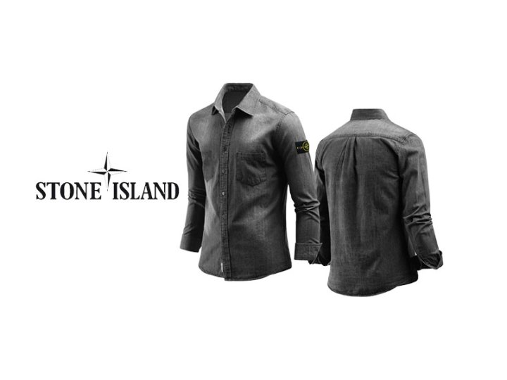 Stone Island 스톤아일랜드 S/S 흑청 셔츠