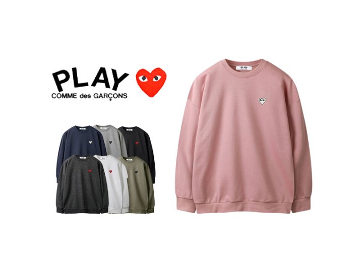 Comme des Garcons  꼼데가르송 4종패치 맨투맨