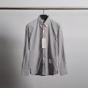 Thom Browne 톰브라운 히든삼선 잔체크 셔츠