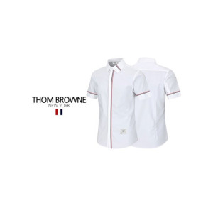 Thom Browne  톰브라운  프론트 포인트 반팔셔츠