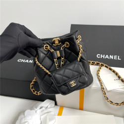 Chanel  샤넬 백참 버킷 스몰 백팩 AS3947