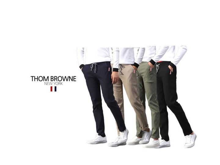 Thom Browne 톰브라운 포인트 스판 바지