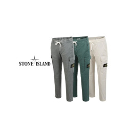 Stone Island   스톤아일랜드 피그먼트 밴딩 카고 바지