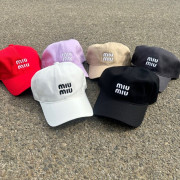 Miumiu 미우미우 면 볼캡