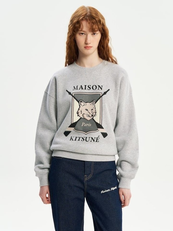 Maison Kitsune 메종키츠네 패들링여우 맨투맨