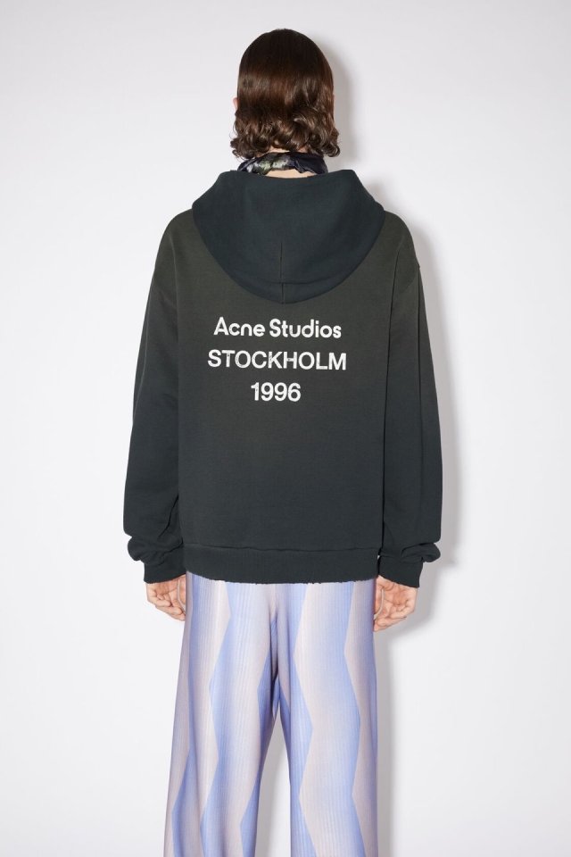 Acne Studios 아크네스튜디오 백로고 드롭숄더 후드