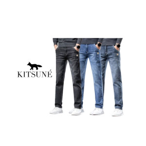 Maison Kitsune 메종키츠네 봄신상 옐로폭스 청바지