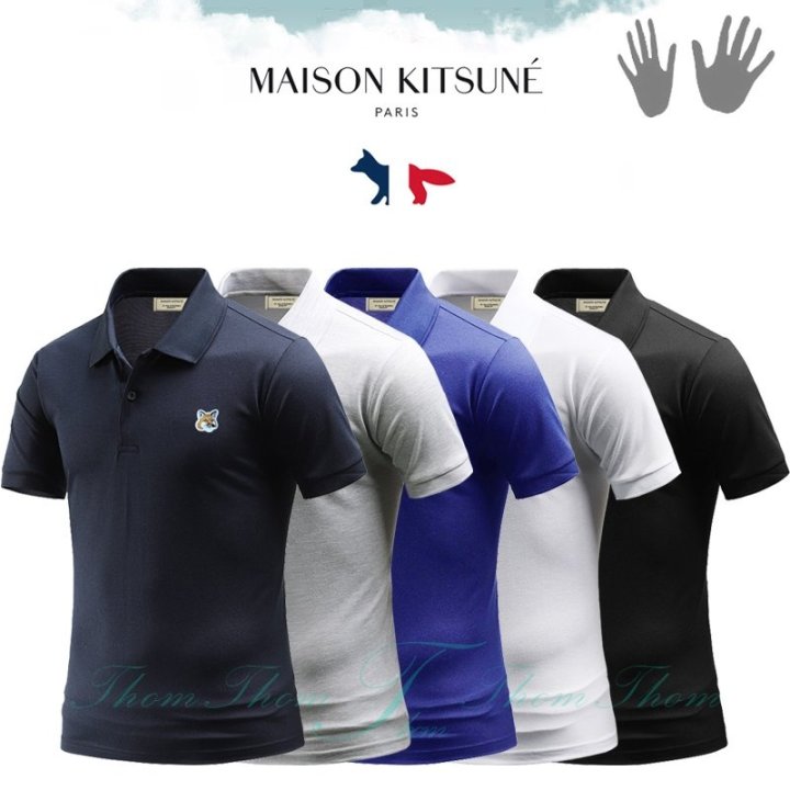 Maison Kitsune  메종키츠네 PK 카라 반팔