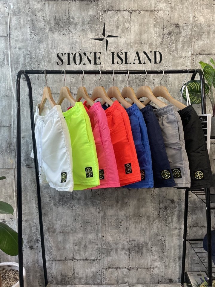 Stone Island 스톤아일랜드 옐로와팬 스윔숏팬츠2