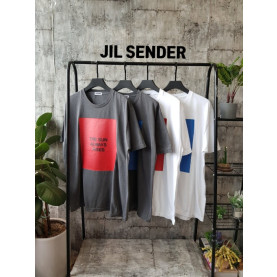 Jil sander  질샌더 컬러패치 피그먼트티