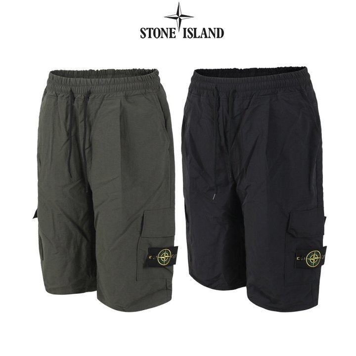 Stone Island 스톤아일랜드 뒤포인트 버뮤다 와샤 카고 반바지