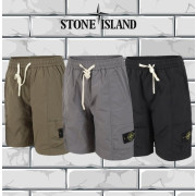 Stone Island 스톤아일랜드 카르티에 나일론 카고 포켓 반바지