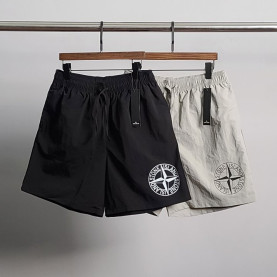 STONE ISLAND 스톤아일랜드 서클프린팅 나일론 5부 팬츠