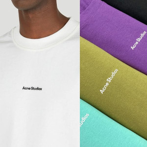 Acne Studios 아크네스튜디오 스몰영문로고 반팔