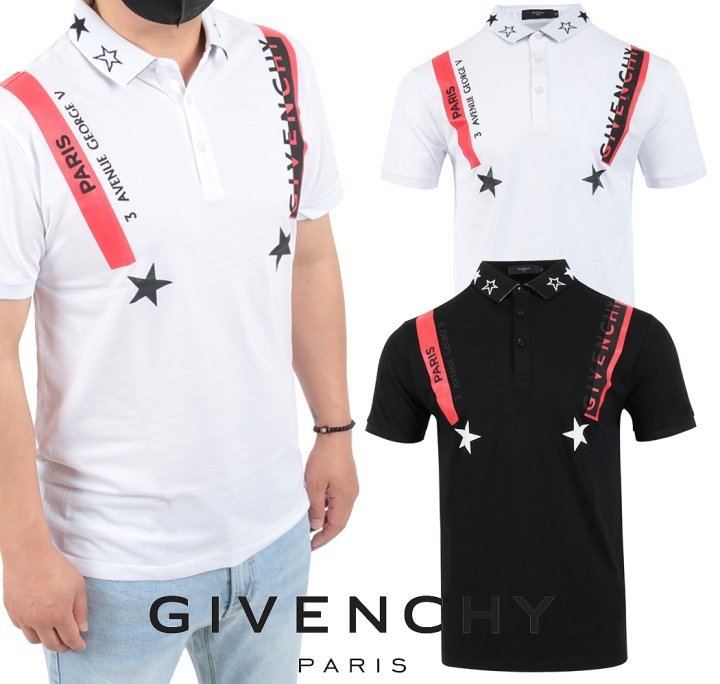 Givenchy 지방시 스타 레터링 카라티