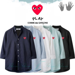 Comme des Garcons 꼼데가르송 차이나 7부 셔츠