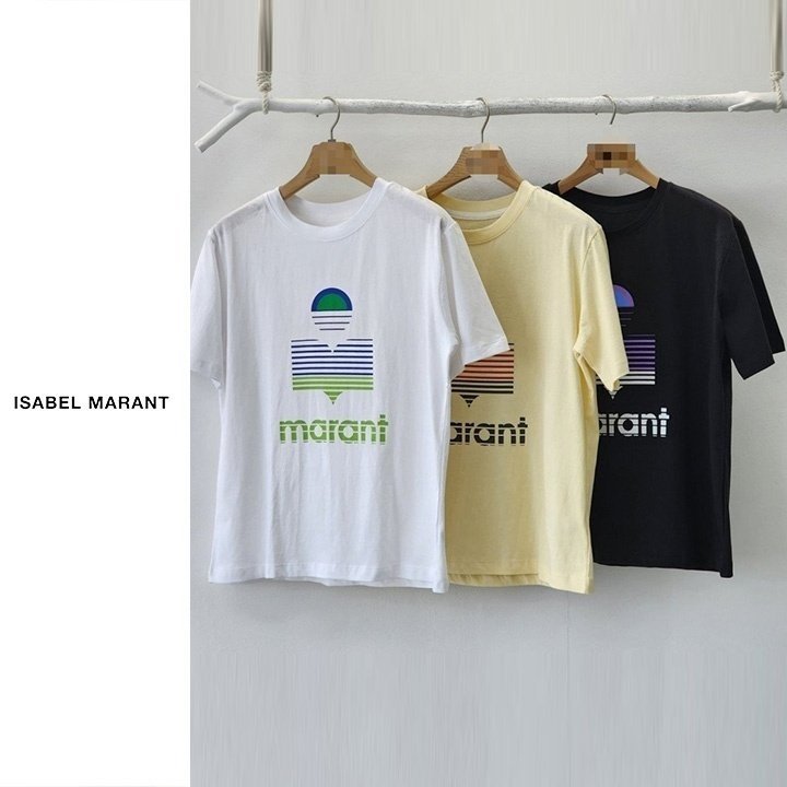 ISABEL MARANT  이자벨마랑 모티브 나염 티셔츠