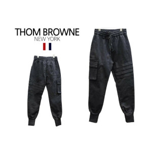 Thom Browne 톰브라운 블랙사선 카고 조거팬츠