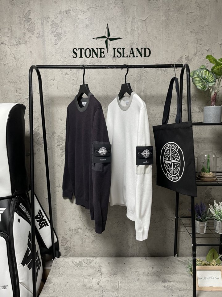 Stone Island 스톤아일랜드 와팬 캐시미어니트