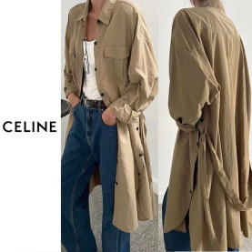 CELINE 셀린느 트렌치 원피스코트